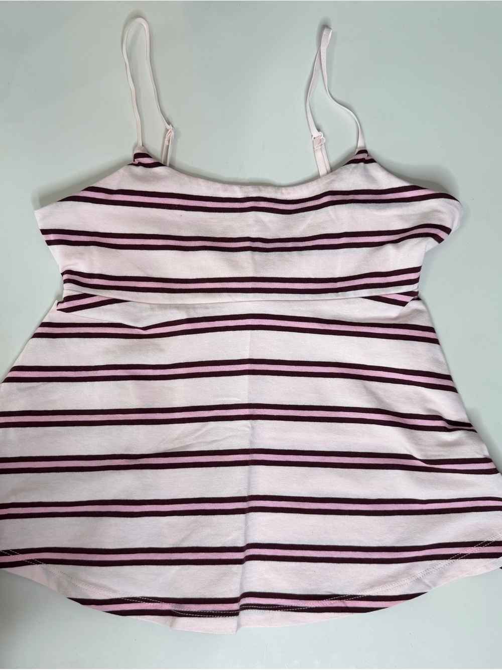 wild fable Pink and Purple Striped Spaghetti Strap Camisole